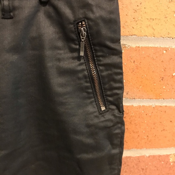 LADIES WETLOOK JEAN - BLACK - Picture 7 of 7